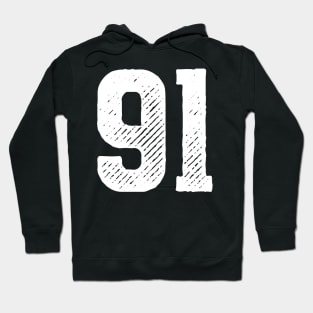 Ninety One 91 Hoodie